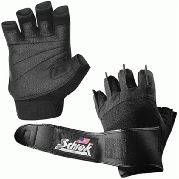 Schiek Sports Schiek Sport Platinum Gel Lifting Glove with Wrist Wraps XS SC455136 - main